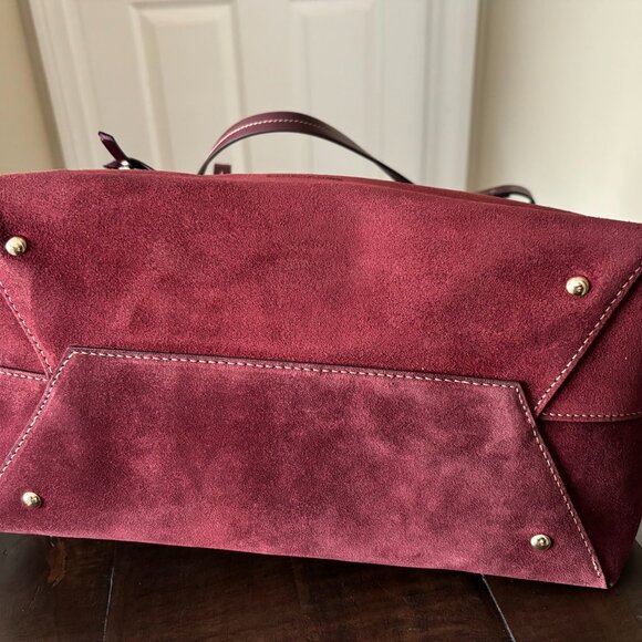 🍂🍁Perfect Fall Bag - Dooney and Bourke Alta Via Joelle in Bordeaux🍂🍁 - Picture 5 of 16